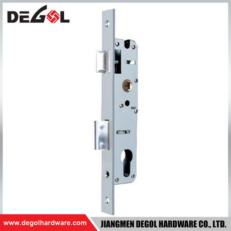 CC2585 mm; Cuerpo de cerradura de perno de puerta doble de acero inoxidable plateado suministrado en China