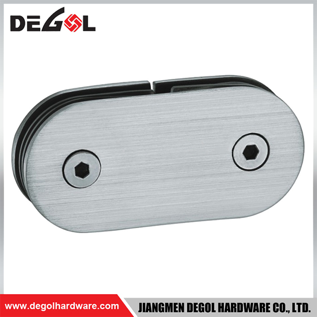 Abrazaderas y bisagras de vidrio de acero inoxidable montadas en la pared para ducha de baño GC1007