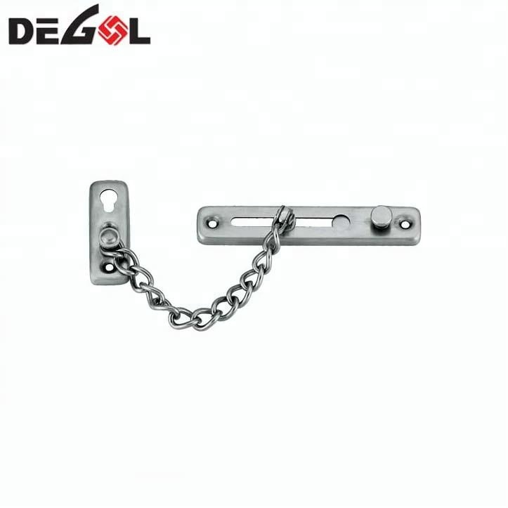 Cadena de puerta de seguridad de acero inoxidable 304