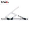 Bisagra de soporte de fricción de ventana ajustable de aluminio y PVC