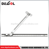 Accesorio para ventana de aluminio, soporte y sujetadores de ventana de acero inoxidable