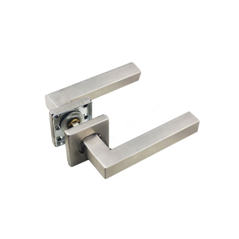 Nuevo tipo de cerradura de manija de puerta de paso de acero inoxidable con luz LED