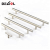 Fabricantes de lujo en China, tirador de gabinete de barra de acero inoxidable de 82mm