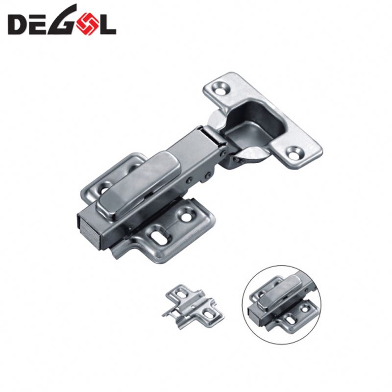 Bisagra de hierro de venta caliente en bisagra de cocina de muebles ocultos de revestimiento completo de cierre suave para gabinetes y accesorios