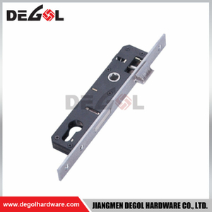 CC2585mm Cuerpo de cerradura de lengüeta única de acero inoxidable negro fabricado en China