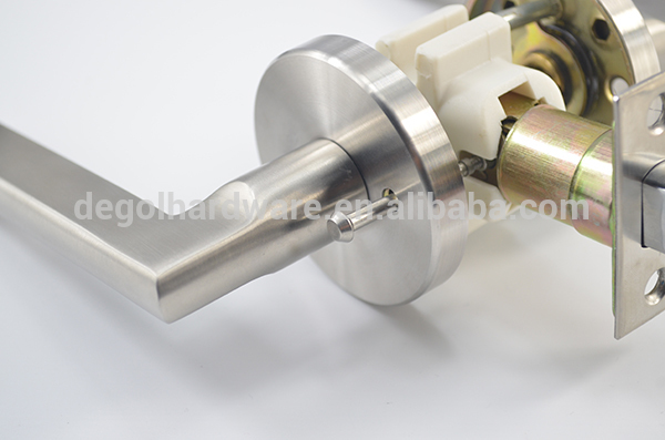 Cerraduras de manija de palanca deslizante de baño de privacidad de inoxidable