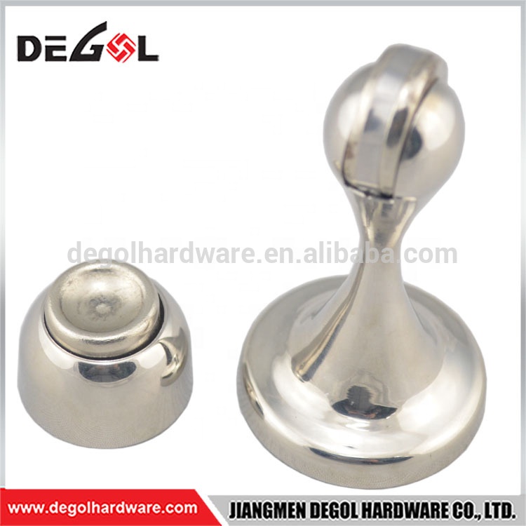 Tope de puerta magnético ajustable de acero inoxidable / aleación de zinc de alta calidad