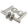 Manija de puerta de estilo moderno con diámetro de tubo de 19 mm / 22 mm