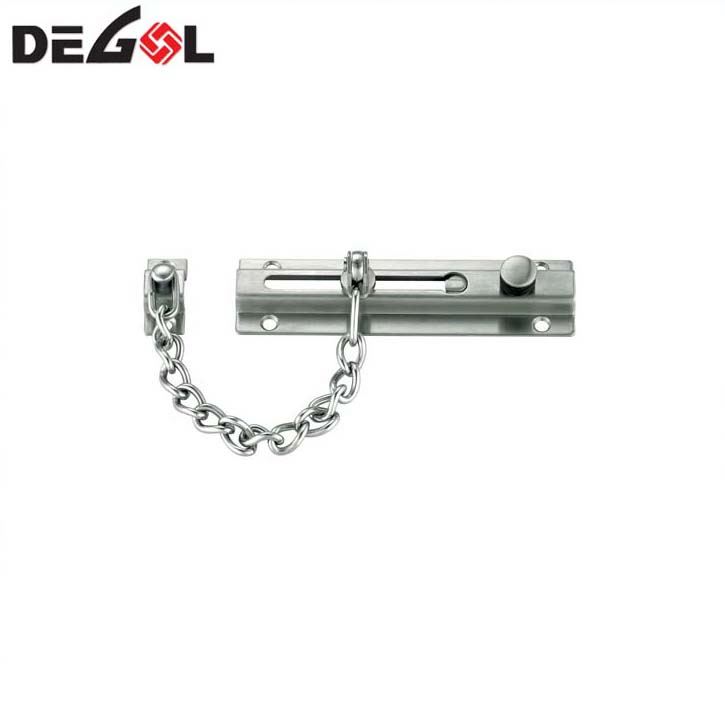 Cierre de puerta de cadena de seguridad de nuevo diseño de aleación de zinc de alta calidad