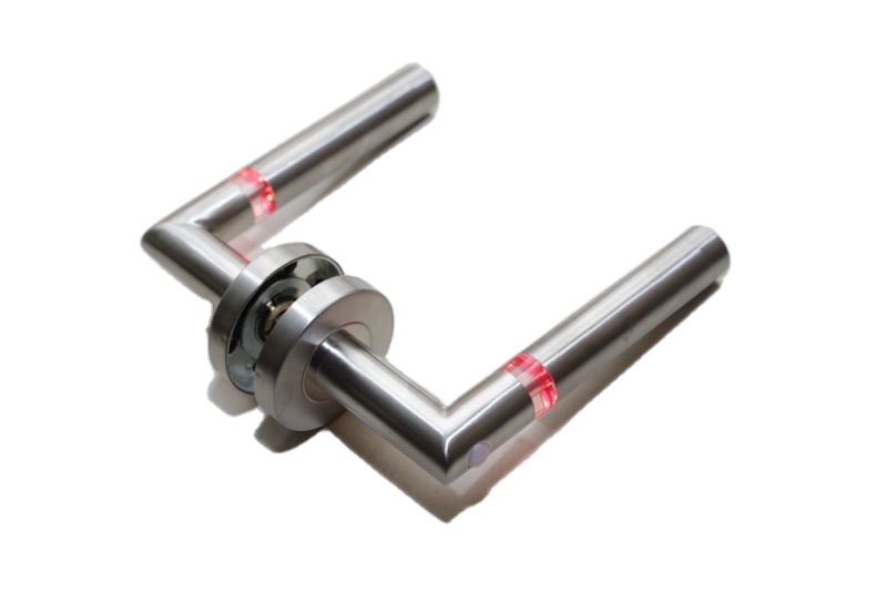 Cerradura de cilindro tubular sin llave con puerta LED de acero inoxidable duradera