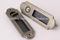 Cerradura de puerta corrediza de madera clásica cerradura de puerta corrediza de aleación de zinc cobre cobre latón antiguo