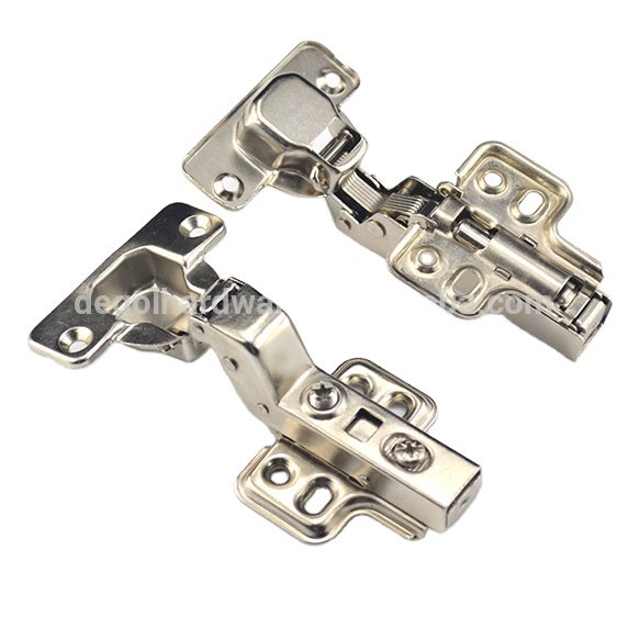 Nuevo clip de producto en gabinete de cocina hidráulica, gabinete de acero inoxidable y bisagras de puerta