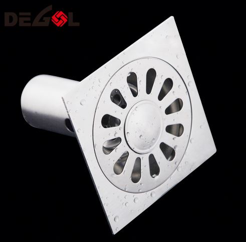 Manija de puerta con pie Piscina con bisagras Cubierta de sellado de drenaje de piso Plástico