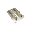 Tirador de acero inoxidable fabricado en China para puerta de madera