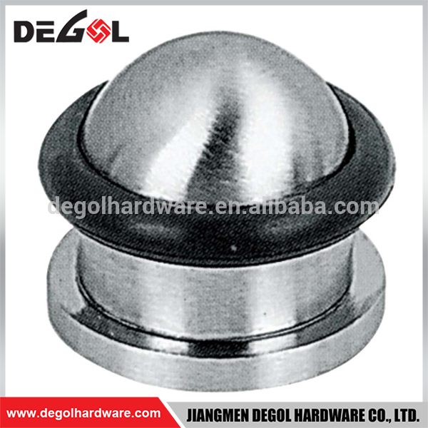 Tope de puerta de piso de fundición de acero inoxidable decorativo de diseño elegante de alta calidad