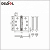Bisagra de puerta de metal de acero inoxidable resistente 2 bisagras de puerta con rodamiento de bolas