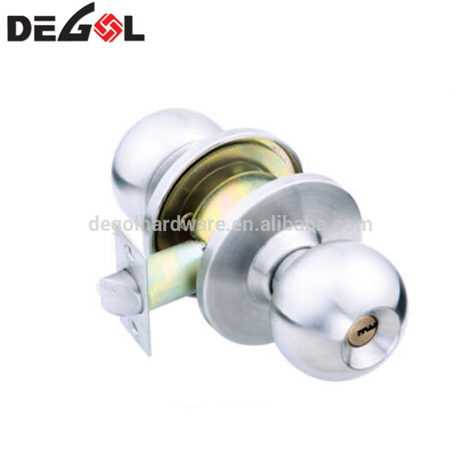 Cerradura cilíndrica redonda de doble cara de acero inoxidable de alta calidad