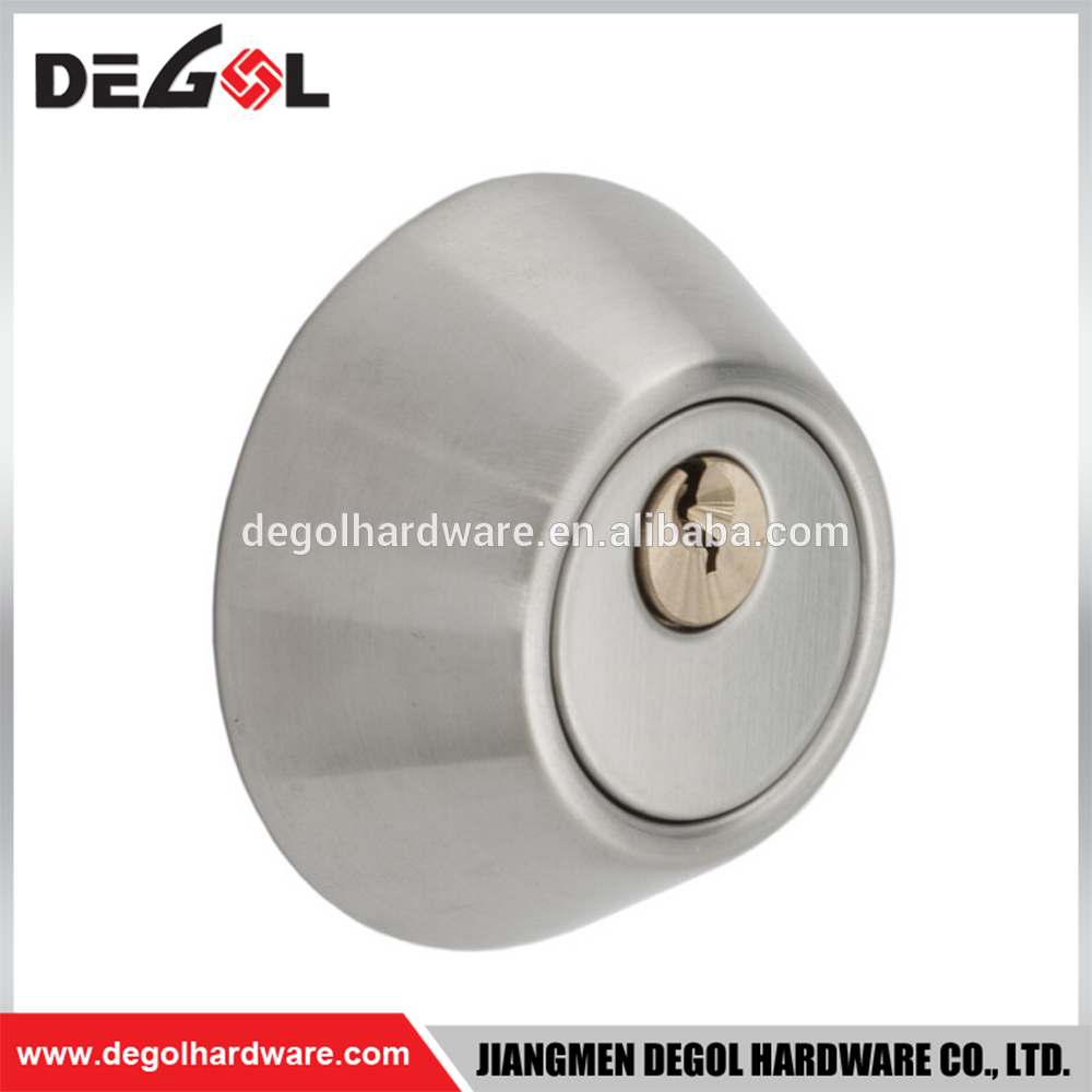 Nuevo diseño de aleación de zinc cerradura de cerrojo de cilindro de doble cara