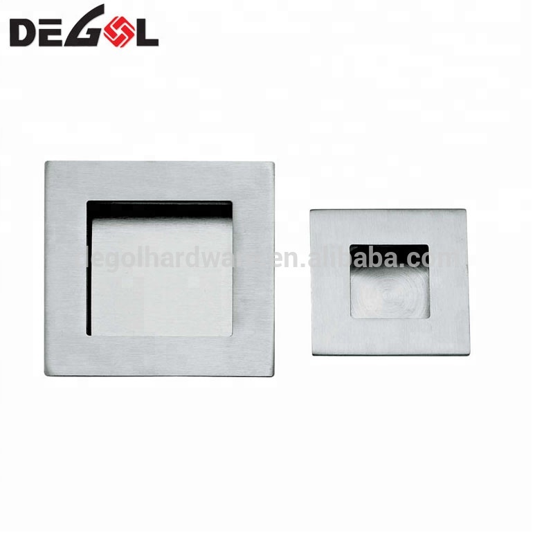 Tirador empotrado para mueble oculto de acero inoxidable