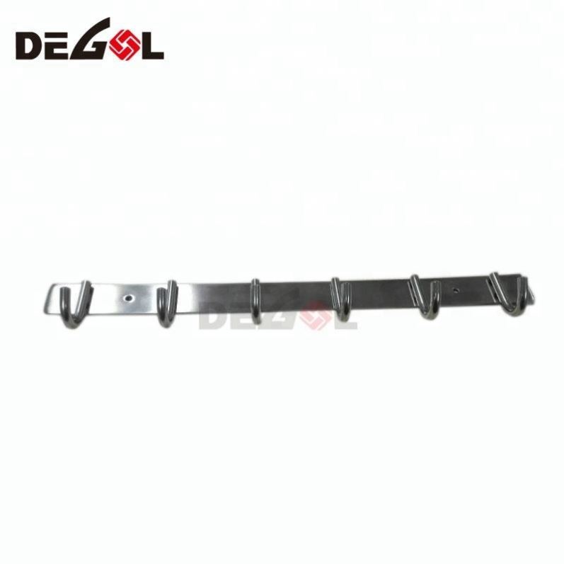 Gancho de exhibición de aleación de zinc simple de gran solidez