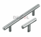 Tirador de barra de acero inoxidable macizo T armario armario mueble tirador