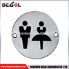 SP1001 Placa redonda personalizada para letrero de puerta de metal para interiores y exteriores