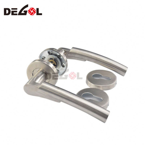 Fabricantes en China, palanca de tubo de acero inoxidable, manija de puerta de acero inoxidable 316