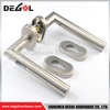 Manija de puerta europea tipo palanca de tubo de luz LED de acero inoxidable, fabricante de China