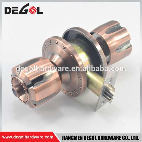 Nuevo estilo moderno de alta calidad de doble cara cerradura de puerta cilíndrica de madera