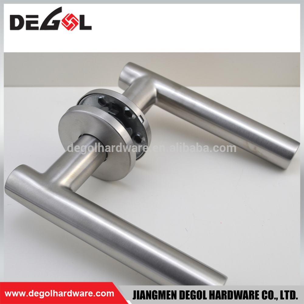 Manija de puerta de succión de palanca de tubo de paso de emergencia industrial de acero inoxidable de alta calidad