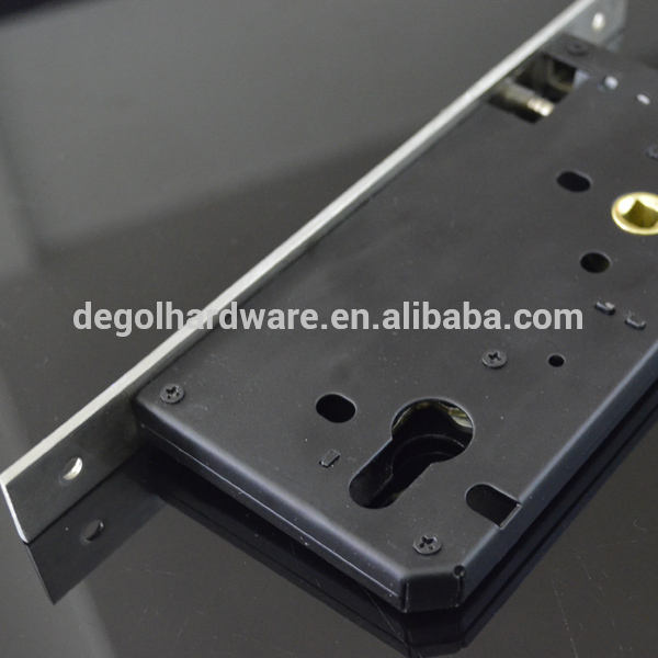 Venta caliente de acero inoxidable estándar europeo de alta seguridad 6085 cerradura de mortaja pesada