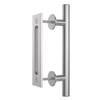 Manijas de puerta planas de doble cara de acero inoxidable de acero inoxidable