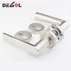 Manija de puerta sólida resistente de acero inoxidable, interior, barata, de alta calidad, palanca ss, jiangmen