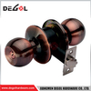 La mejor cerradura tubular del pomo de puerta del acero inoxidable de la seguridad cepilló final