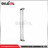 Tirador de puerta de cristal de entrada redonda de acero inoxidable, nuevo estilo moderno, superventas