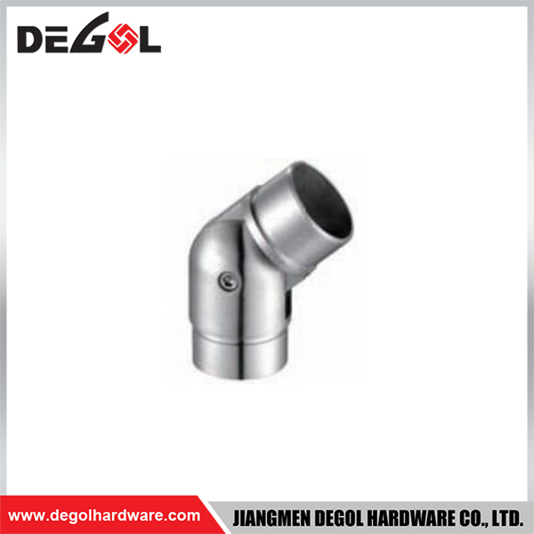 YA65 Herrajes de conexión para pasamanos Cromo satinado Negro