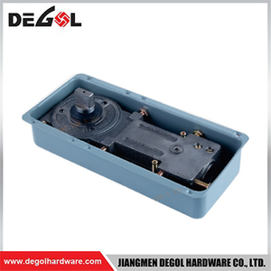 GL-220B 270*130*50 MM 90°-135° Resorte de piso de apertura bidireccional simple para puerta de 100 kg