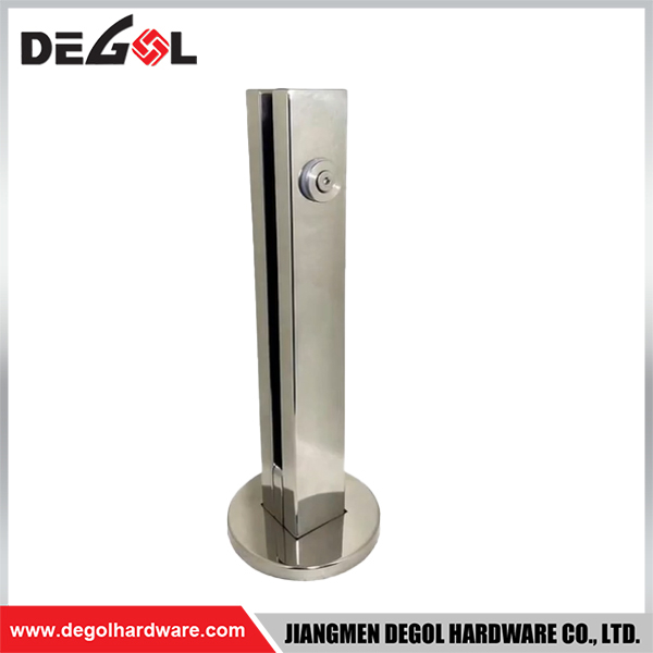 Clip de fijación de pie de acero inoxidable DR69, sin perforación, clip para piscina, columna de escalera, barandilla de balcón, base de pasamanos, clip de vidrio