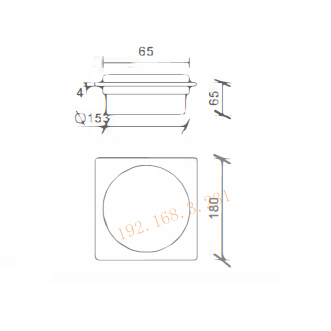 Drenaje de piso del acero inoxidable 304 del trefilado XG-320BD3 de 2,0 milímetros del grueso para la cocina del cuarto de baño