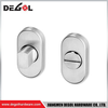 Pestillo de puerta de Hardware de baño de construcción de acero inoxidable TT1008, cerradura de giro de pulgar con perno indicador