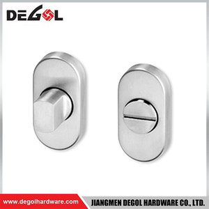 Pestillo de puerta de Hardware de baño de construcción de acero inoxidable TT1008, cerradura de giro de pulgar con perno indicador
