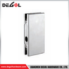 YE215 Herraje para puerta de cristal cromado satinado negro