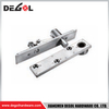 YE224 Herraje para puerta de cristal cromado satinado negro