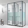 SR08 8 mm 10 mm 12 mm vidrio SS304 Accesorios de ducha simples y transparentes Accesorios para puertas de baño