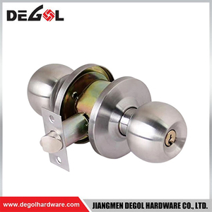 BDL1047 Privacidad Inicio Hardware Producto Ronda Perilla Entrada Puerta Delantera Perillas Interior con Cerradura