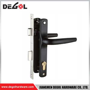 SL1030 Cerradura de puerta corredera de aluminio, moderna, de lujo, estrecha, 85 mm, contraseña, impermeable, para exteriores, con aplicación TTlock 