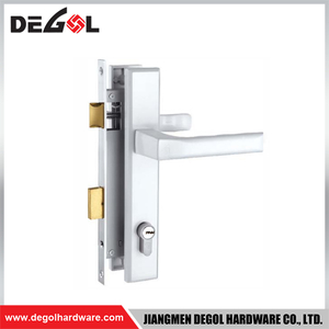 SL1034 Cerradura de puerta corrediza de aluminio, moderna, de lujo, estrecha, 85 mm, contraseña, impermeable, para exteriores, con aplicación TTlock 