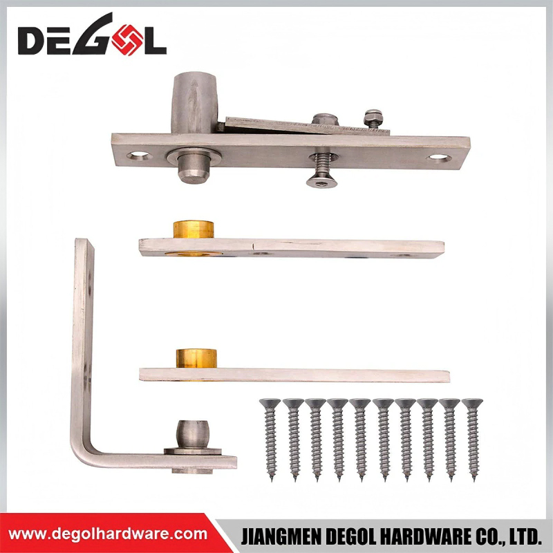 Bisagra de pivote ocultada puerta de madera colocaciones resistentes del hardware de la rotación de 360 ​​grados