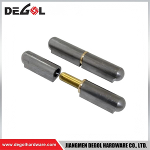 Construcción de acero sólida giratoria de las bisagras de puerta de la soldadura para el hardware de la puerta del hierro del patio