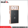 SML153 Manija de puerta de aleación de zinc Cerradura inteligente Negro mate / Plata satinada